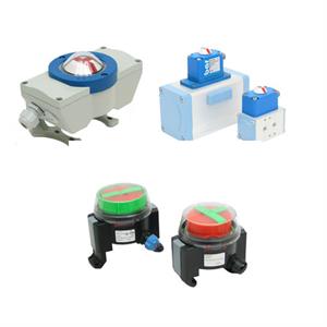Switchboxes for pneumatic actuators